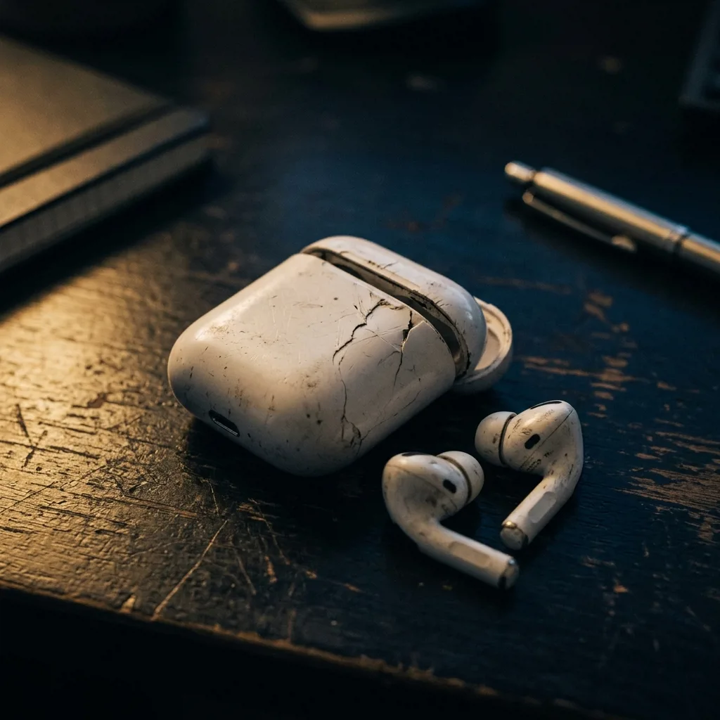 Повреждённые наушники AirPods — скупка на запчасти в СПб
