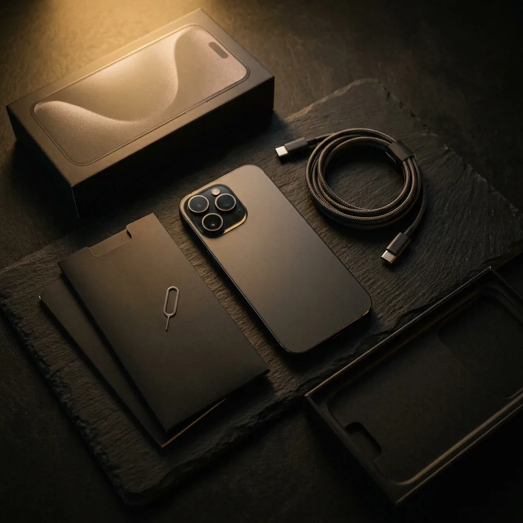 iPhone 15 Pro 128 ГБ — комплект поставки