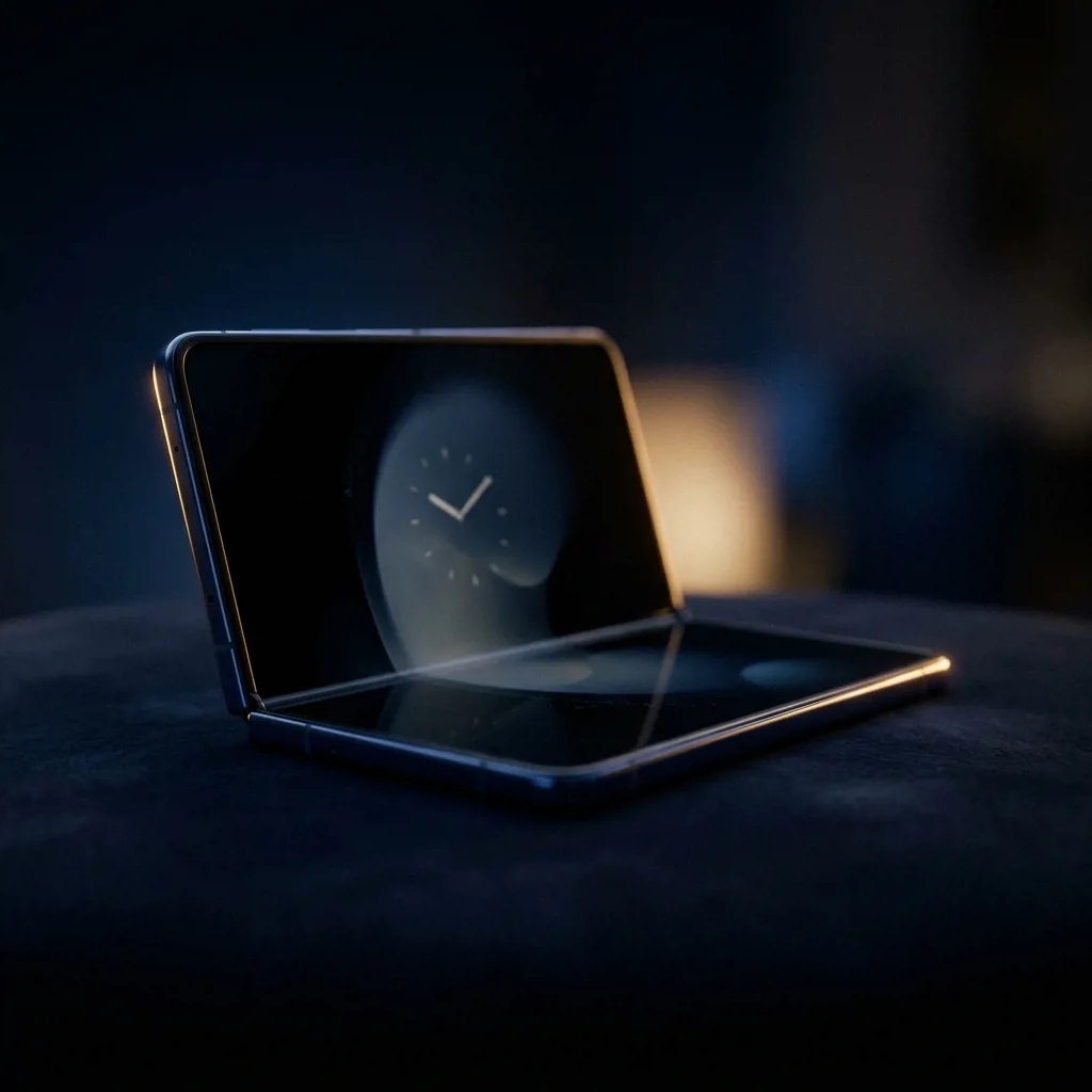 Samsung Galaxy Z Flip 5 в раскрытом состоянии, основной экран