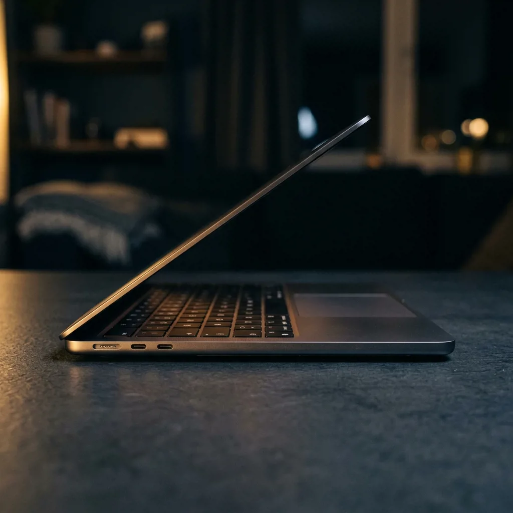 MacBook Air в отличном состоянии, вид сбоку
