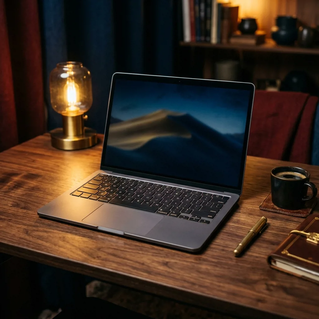 Восстановленный MacBook Air на столе