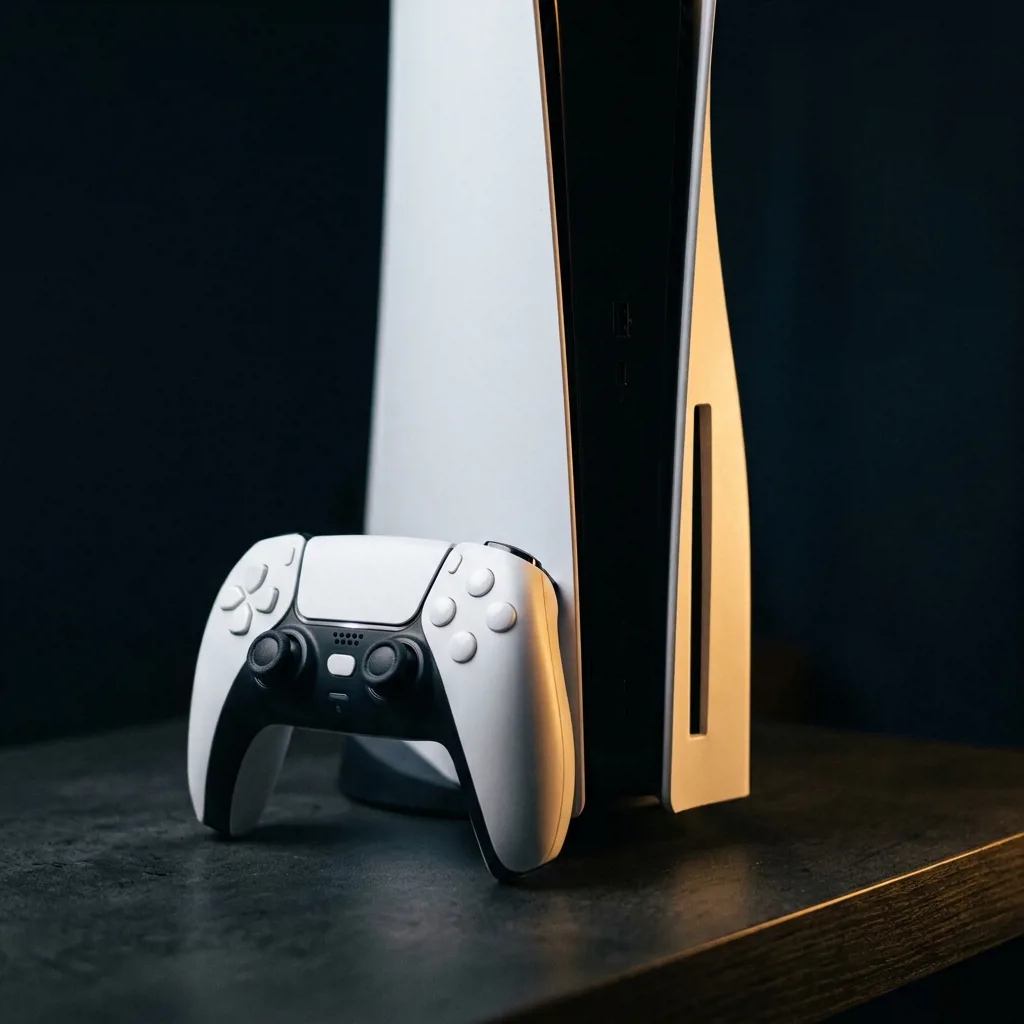 Игровая консоль PlayStation 5 с контроллером DualSense
