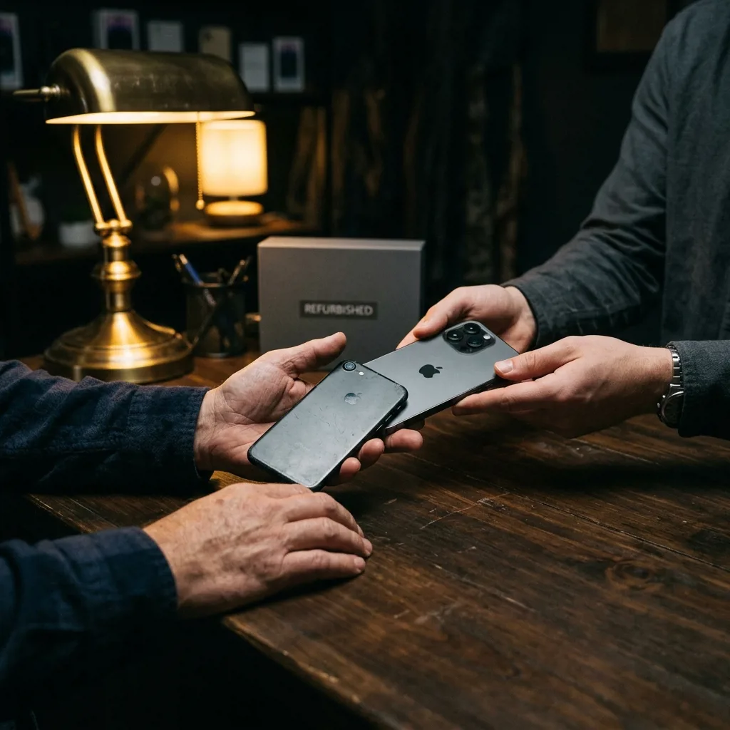 Обмен старого iPhone на восстановленный iPhone 13 Pro Max