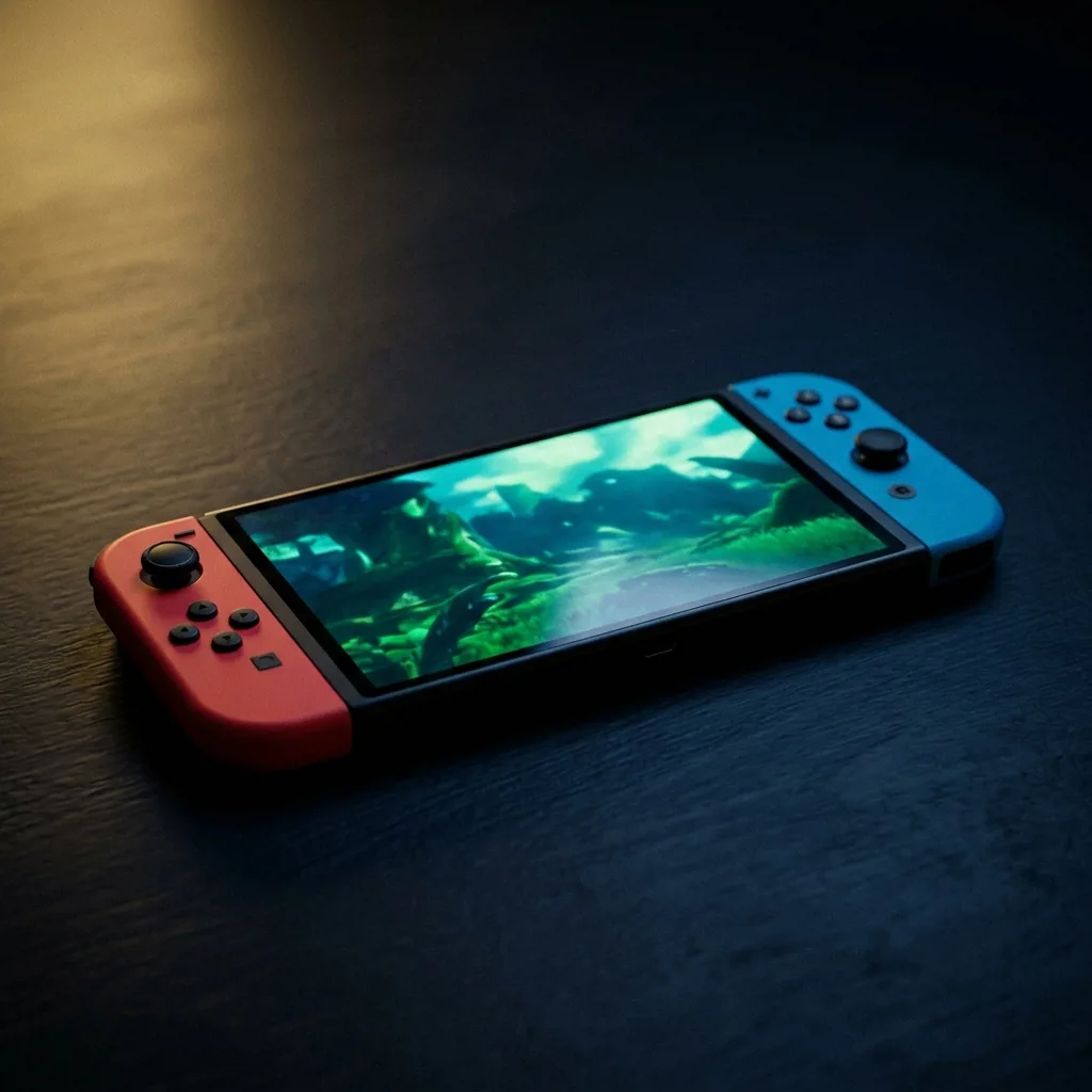 Портативная консоль Nintendo Switch OLED с контроллерами Joy-Con