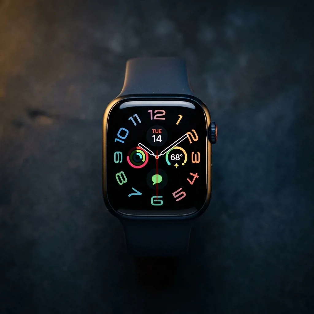Apple Watch Series 7 45 мм — вид спереди, восстановленные