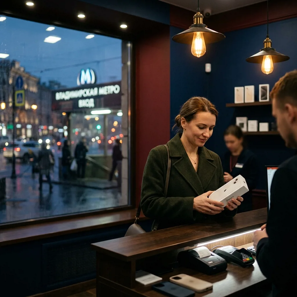 Купить iPhone с самовывозом у метро Владимирская