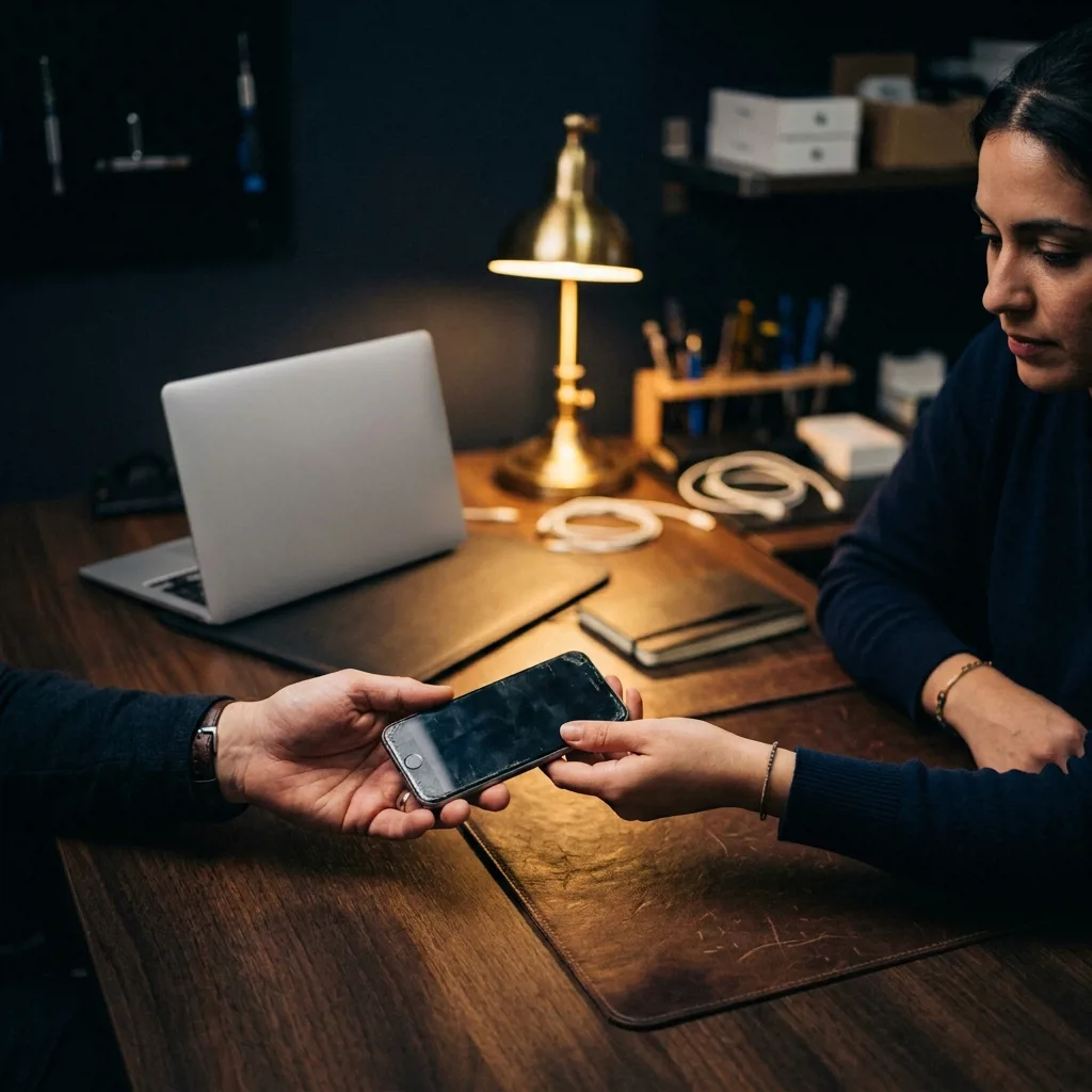 Оценка старого iPhone для trade-in при покупке MacBook