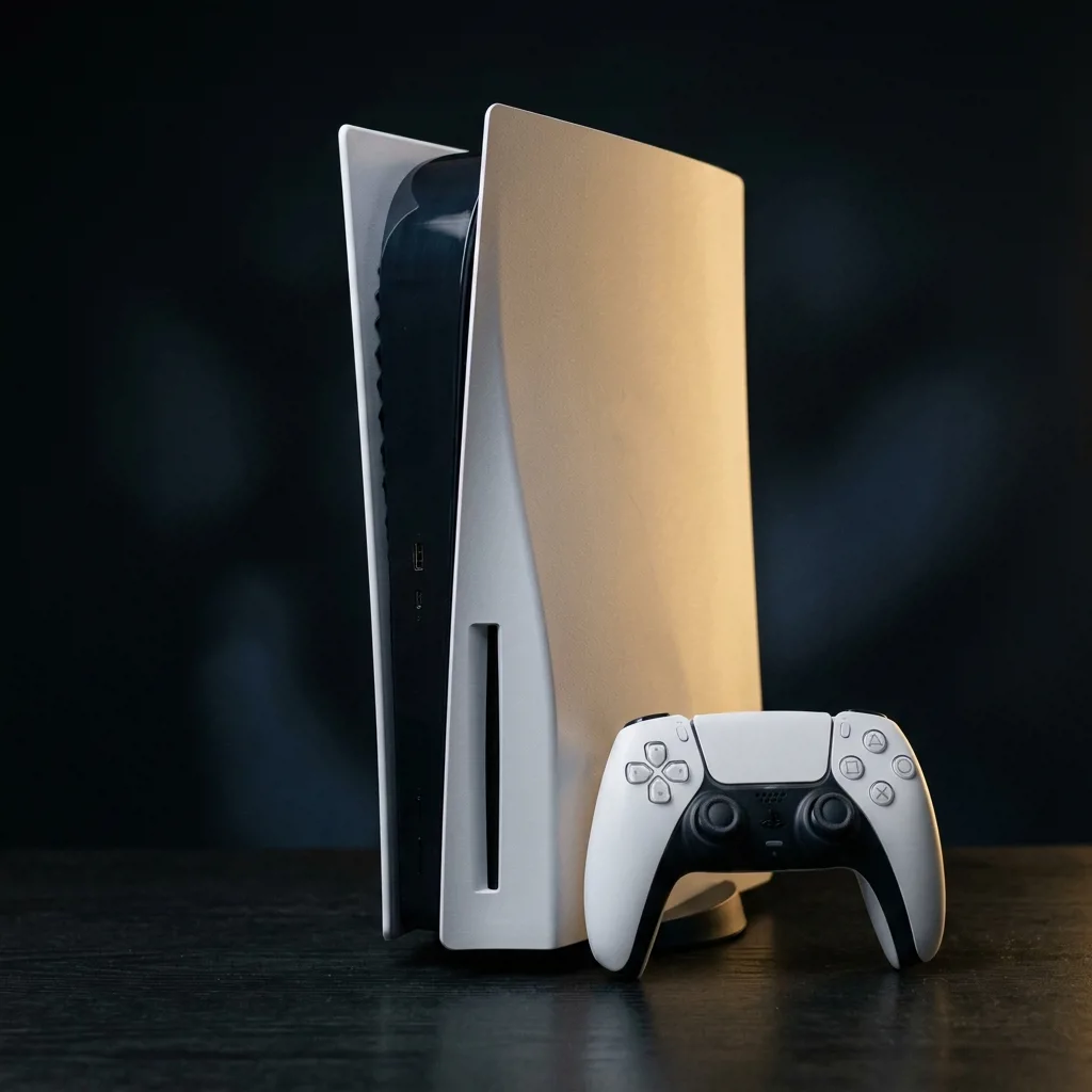 Игровая консоль PlayStation 5 с геймпадом DualSense