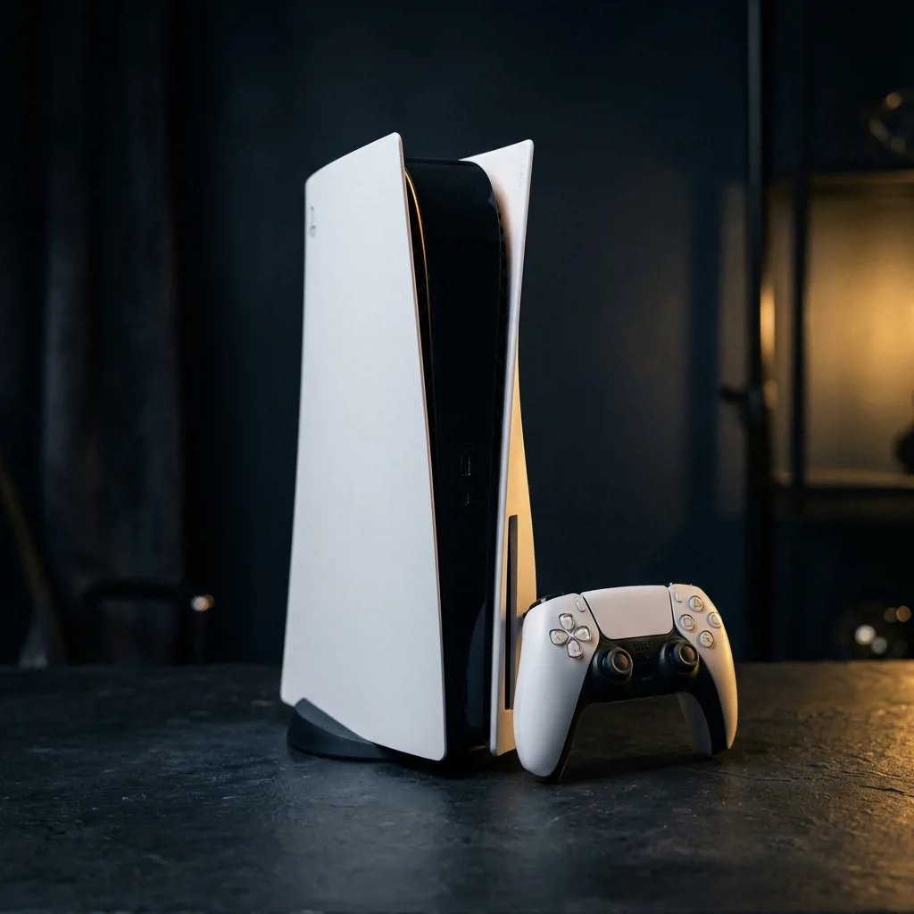 Игровая консоль Sony PlayStation 5 белого цвета — скупка в Кировском районе