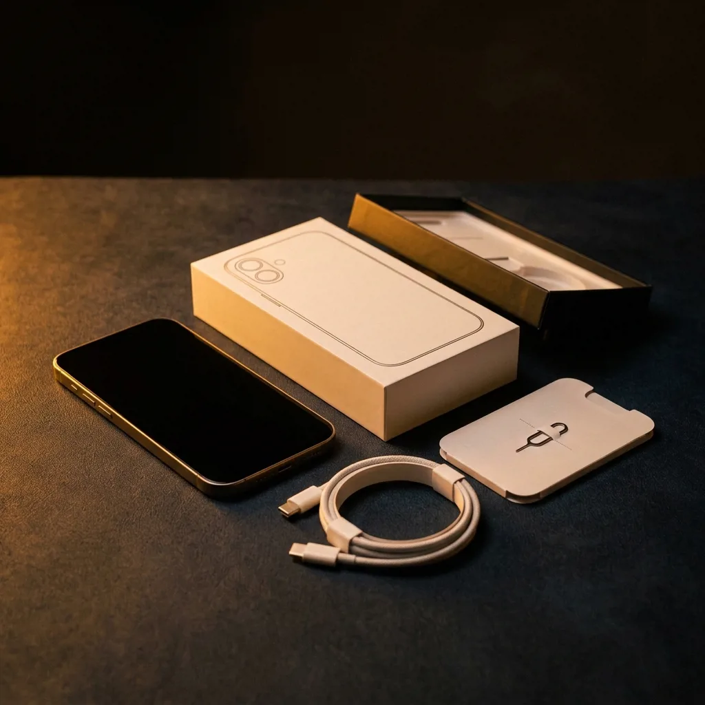 iPhone 16 Plus 128 ГБ — комплект поставки и коробка