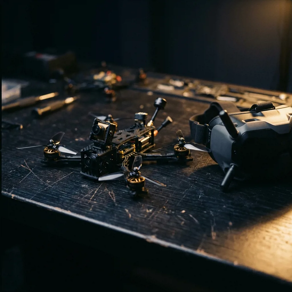 FPV-дрон с очками — скупка FPV-квадрокоптеров в Санкт-Петербурге