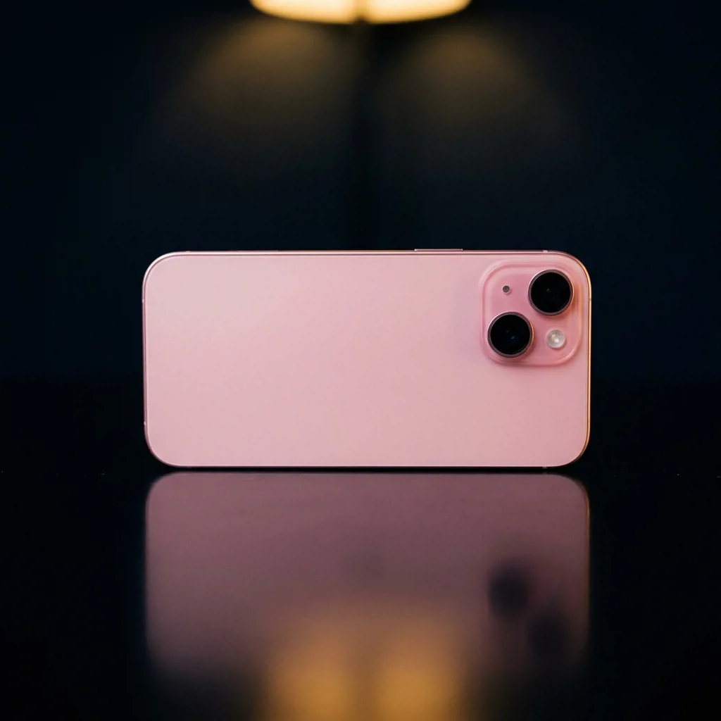 iPhone 15 512 ГБ — задняя панель, двойная камера 48 Мп