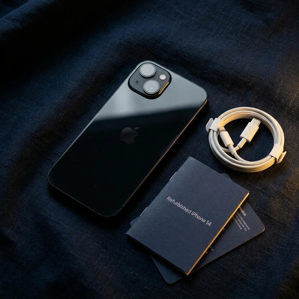 iPhone 14 512 ГБ — комплект поставки с кабелем