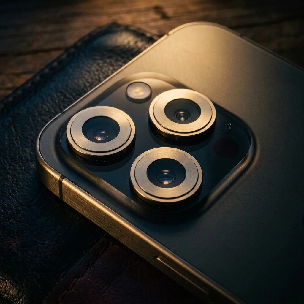 Камера iPhone 15 Pro с тремя объективами