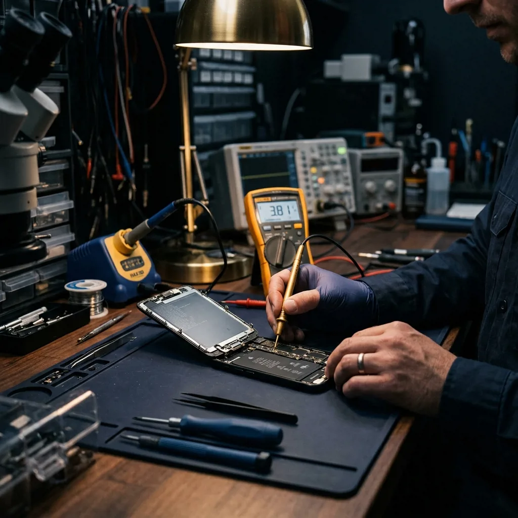Диагностика iPhone перед продажей в мастерской