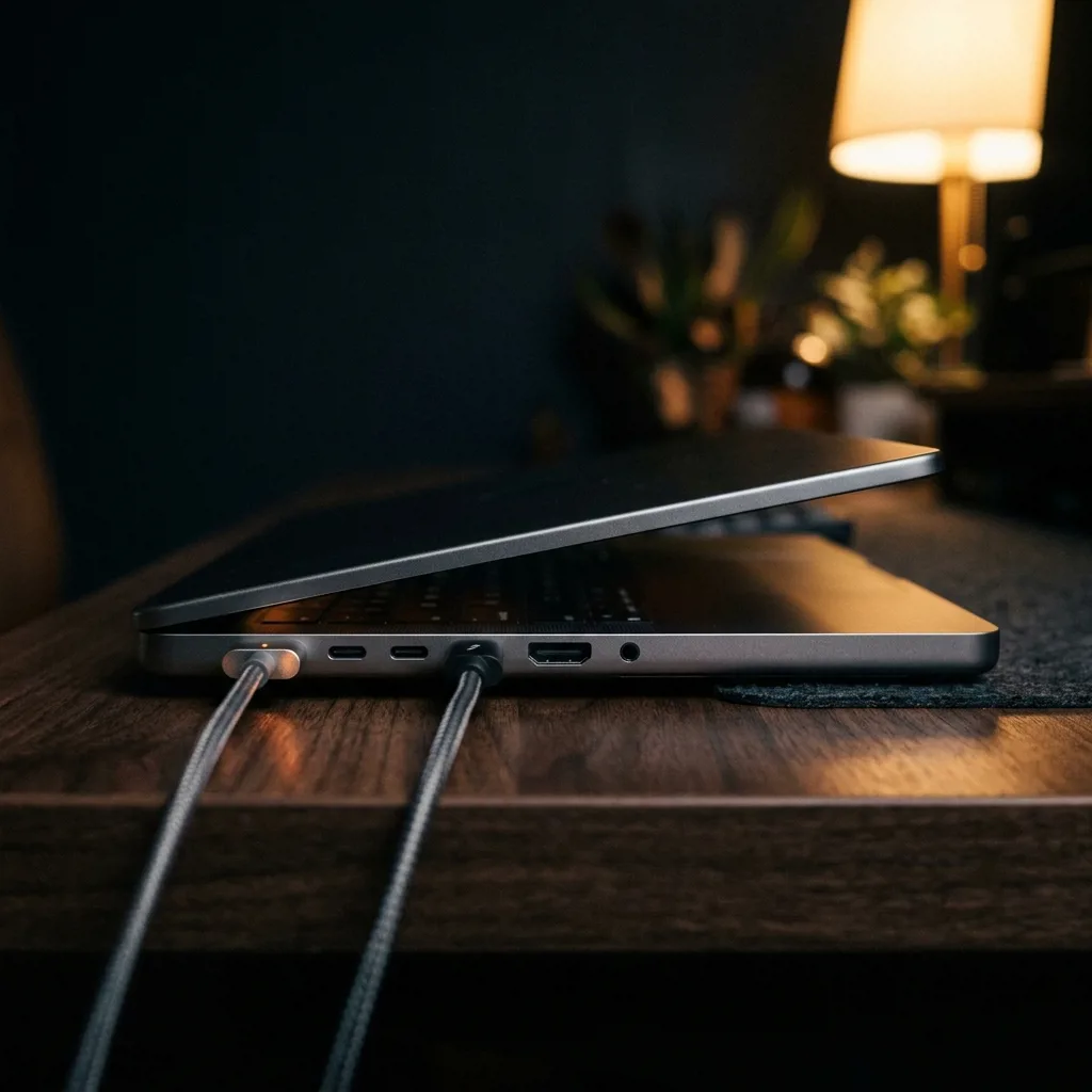 MacBook Pro 14 M1 Pro — порты MagSafe, HDMI и Thunderbolt