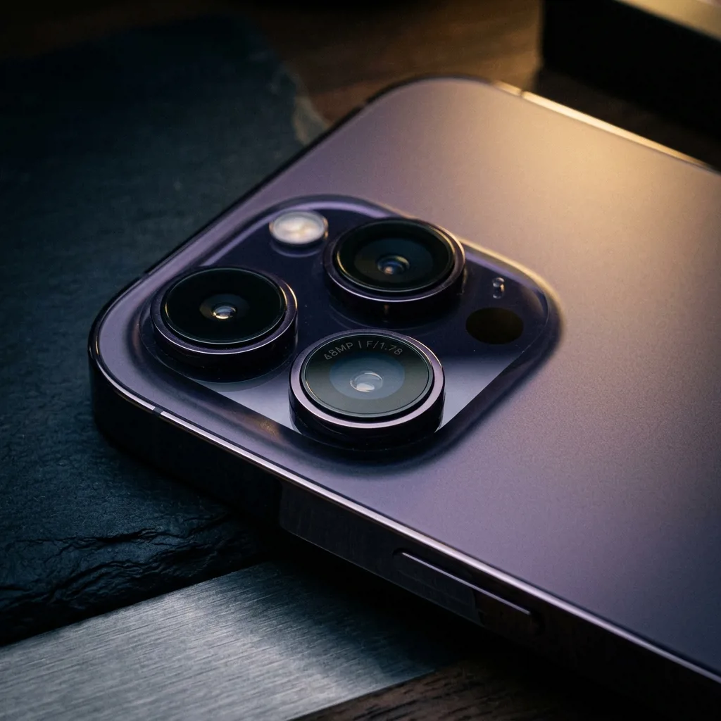iPhone 14 Pro Max 256 ГБ — задняя панель с тройной камерой 48 Мп