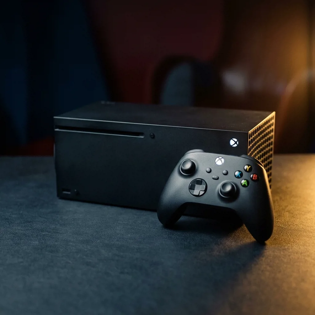 Игровая приставка Xbox Series X с беспроводным геймпадом