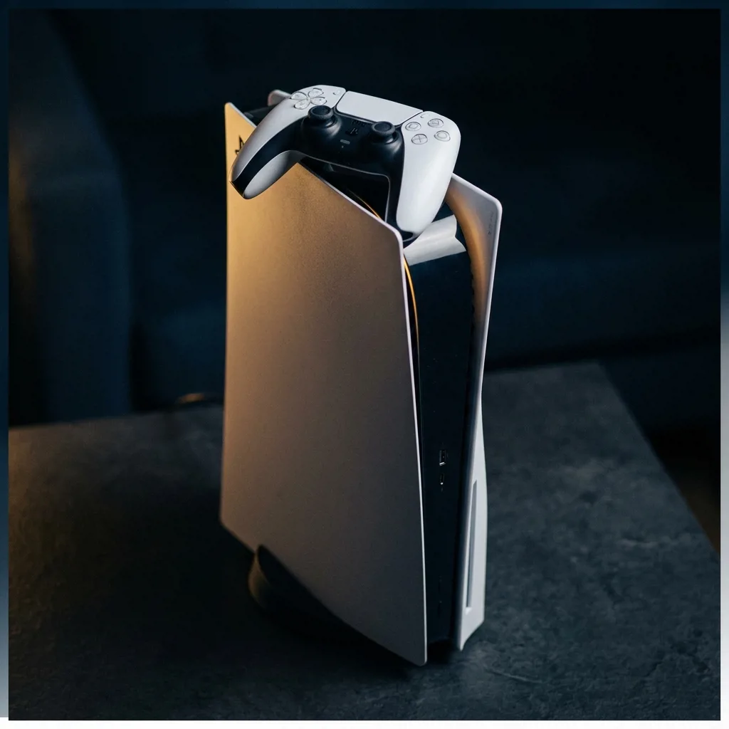 Игровая консоль PlayStation 5 с геймпадом DualSense