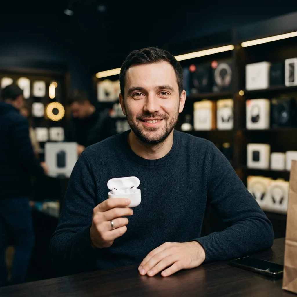 Дмитрий К. — покупатель AirPods 3