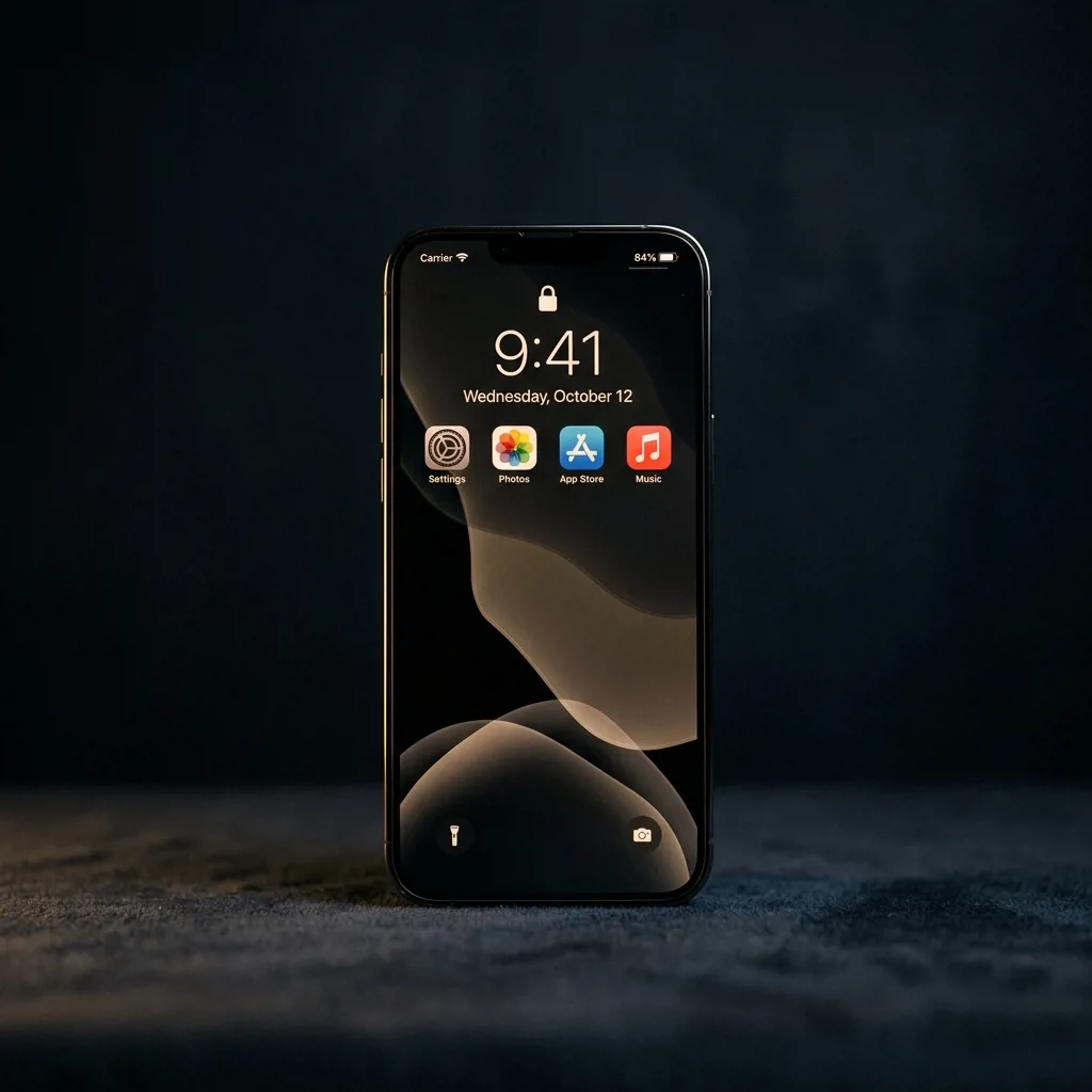 iPhone 13 Pro Max 128 ГБ вид спереди, экран Super Retina XDR