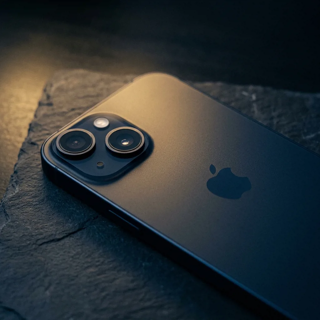 iPhone 15 256 ГБ — задняя панель с двойной камерой