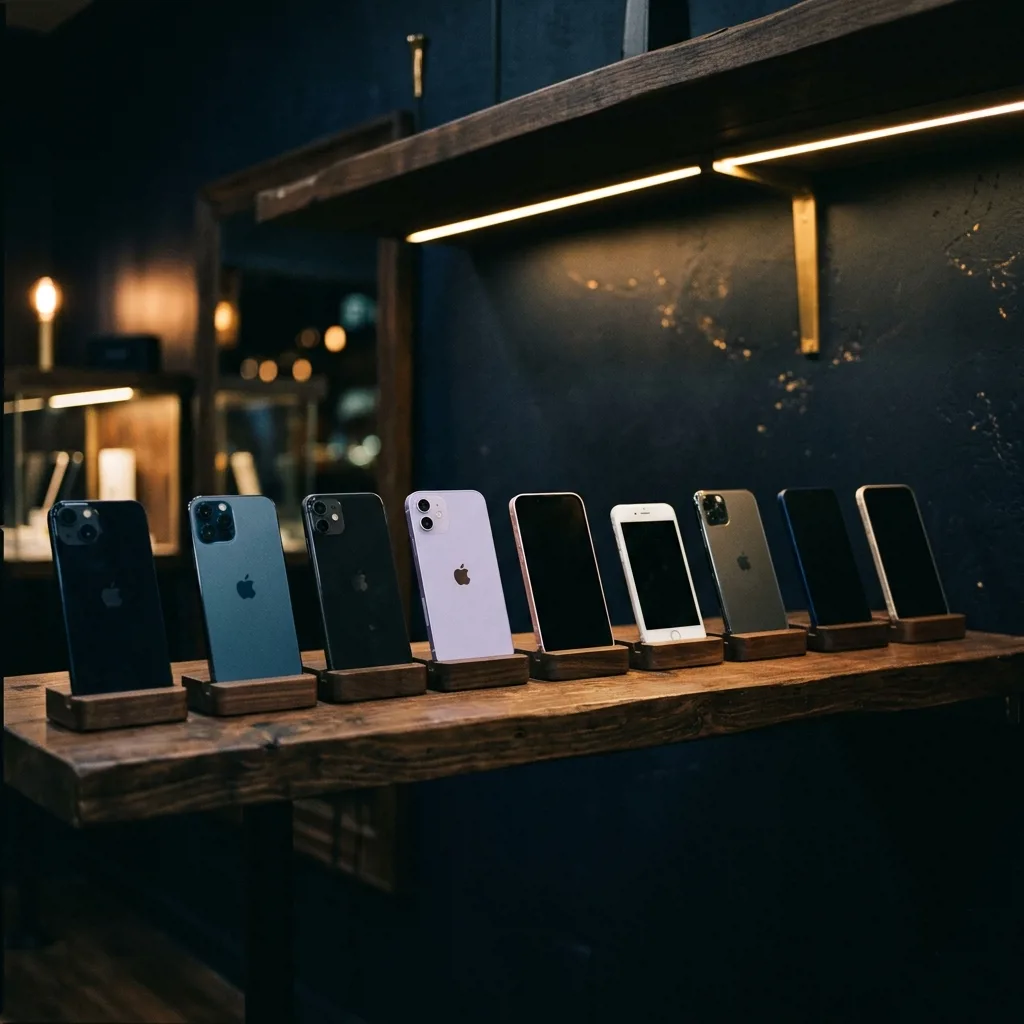 Каталог восстановленных iPhone разных моделей