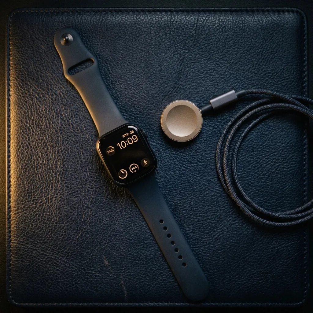 Комплект Apple Watch с ремешком и зарядным кабелем