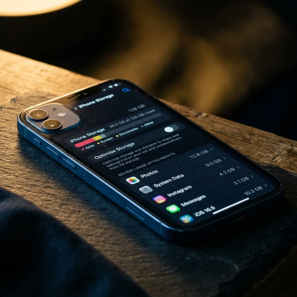 iPhone 12 128 ГБ — объём памяти