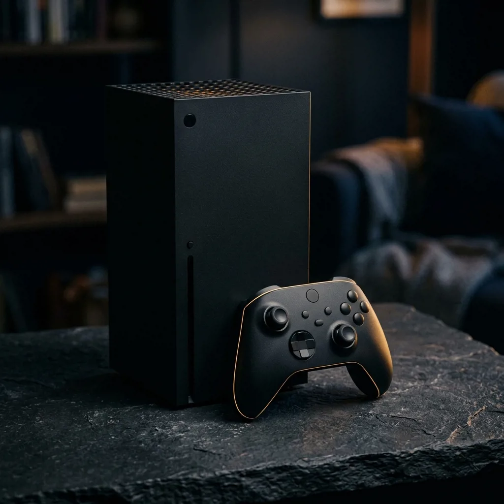 Игровая приставка Xbox Series X с беспроводным геймпадом