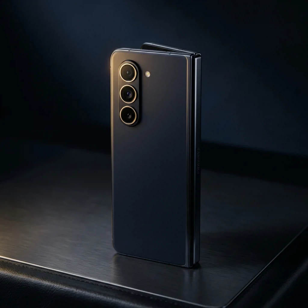 Samsung Galaxy Z Fold 5 вид сзади — блок камер и корпус