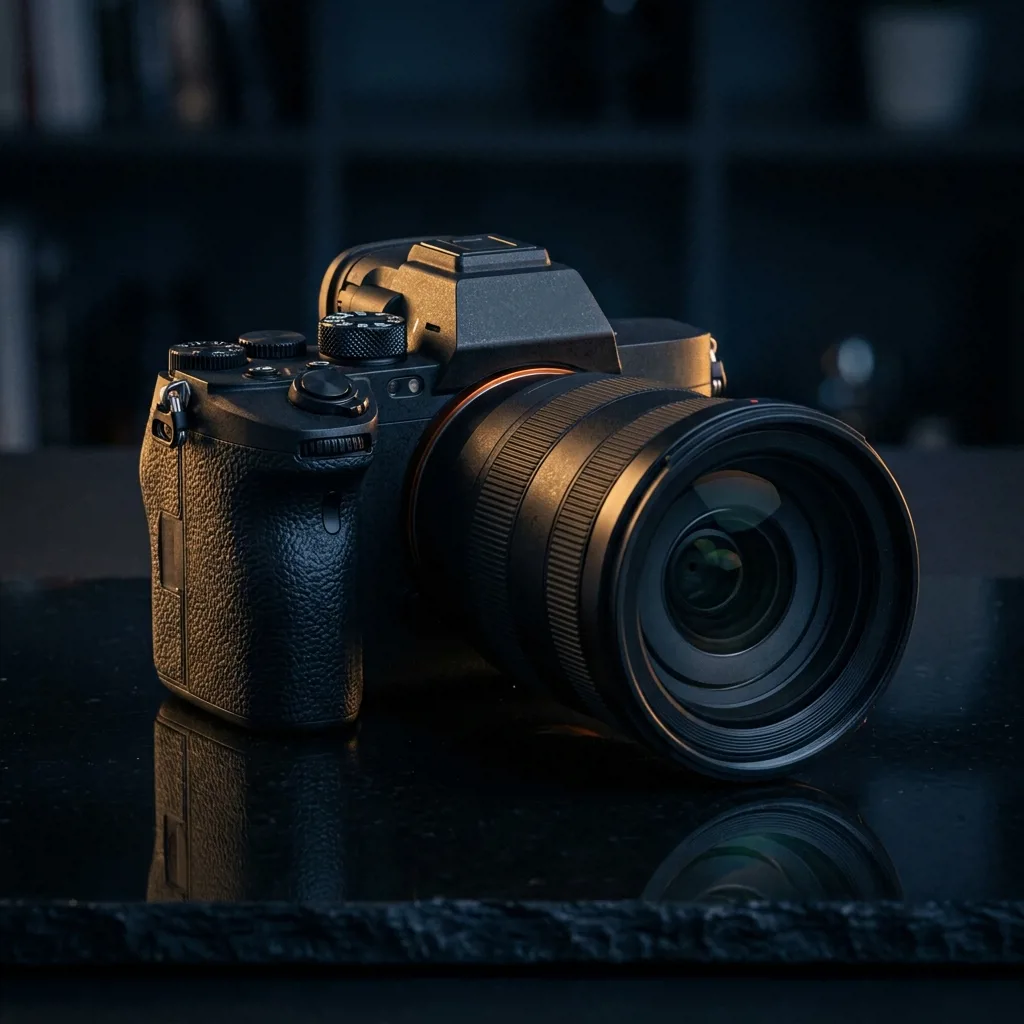 Беззеркальная камера Sony Alpha с объективом