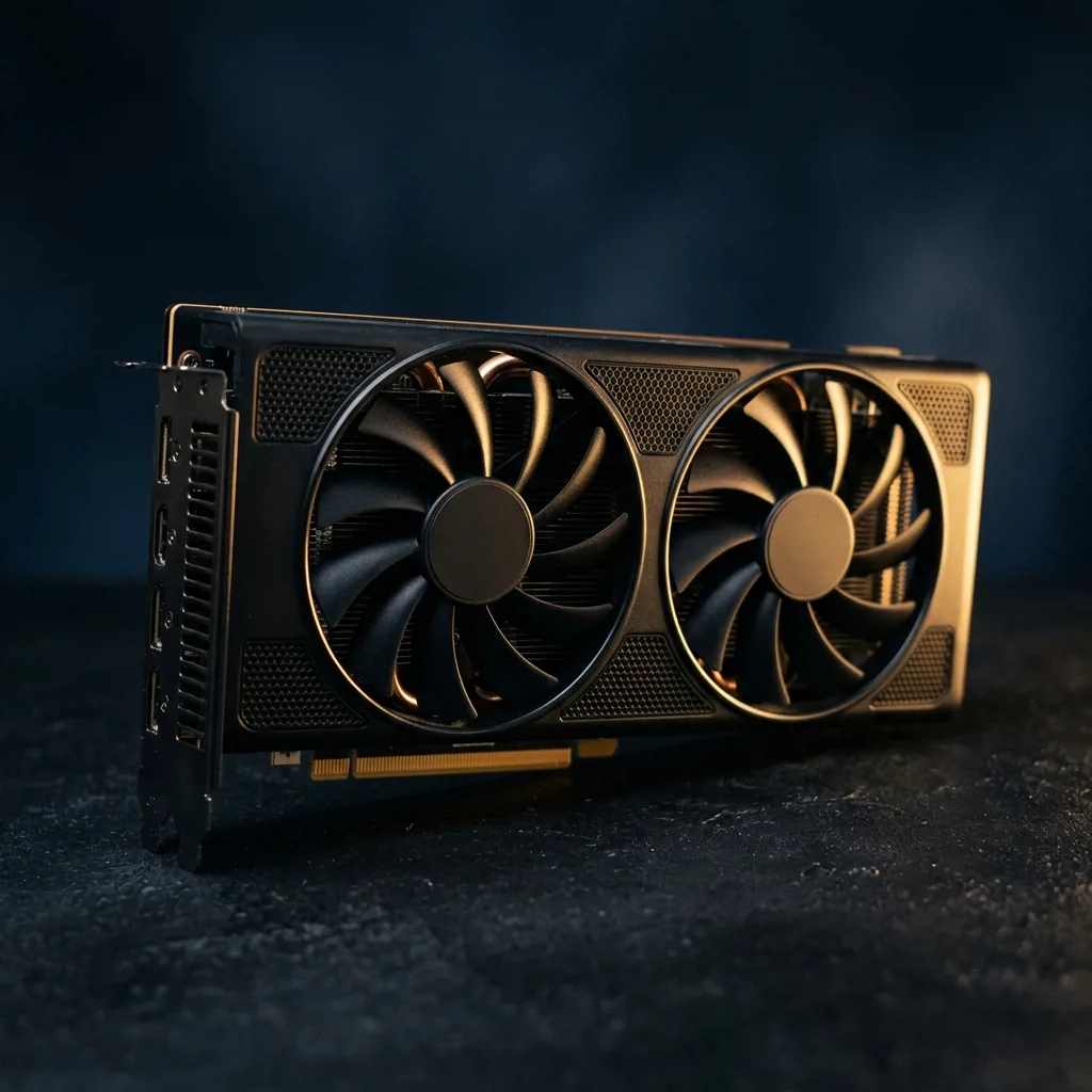 Видеокарта AMD Radeon RX перед диагностикой