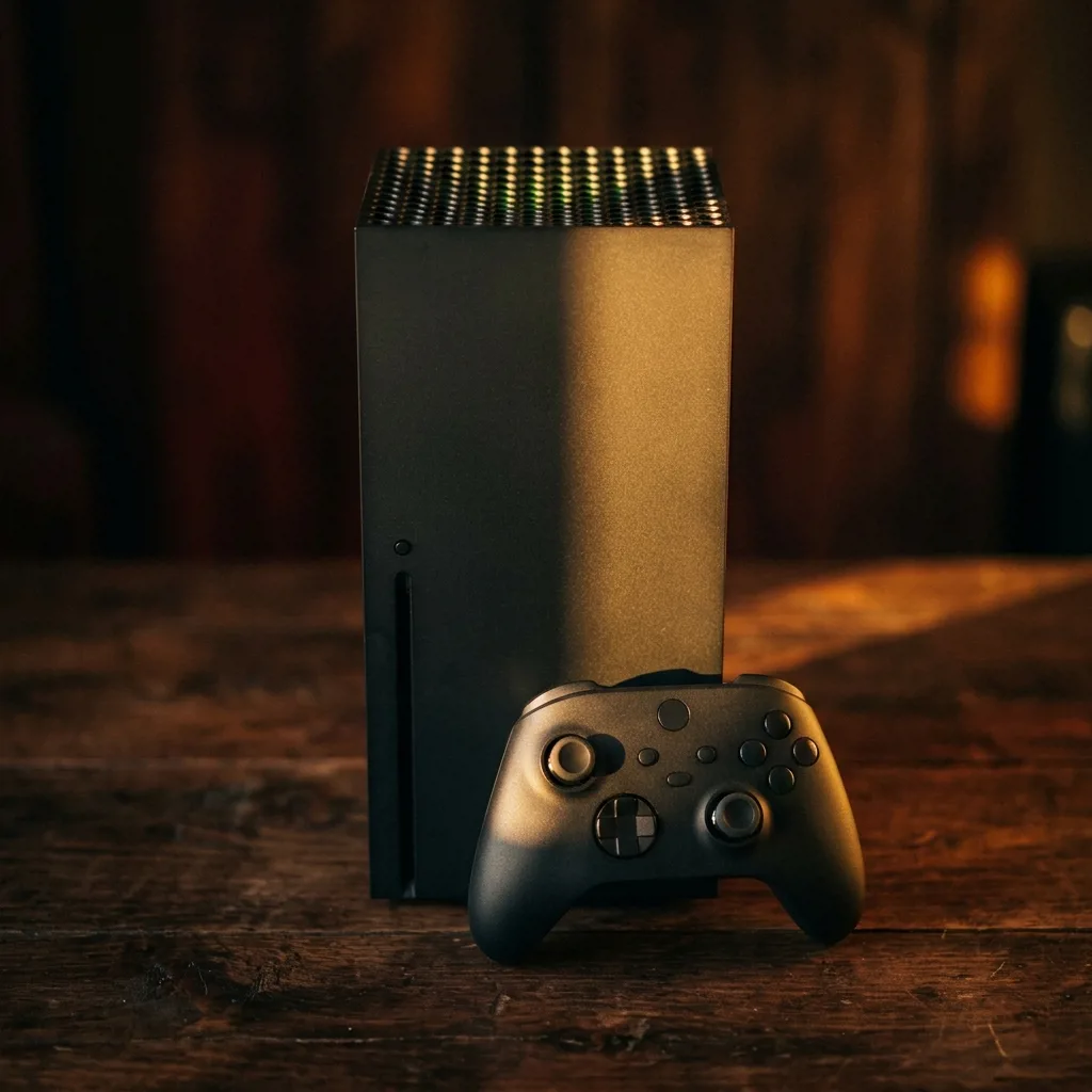 Игровая консоль Xbox Series X с геймпадом