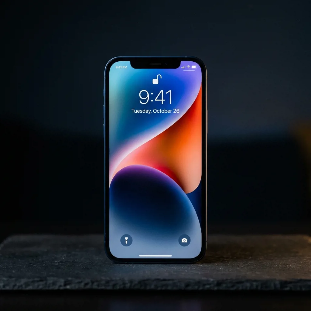 iPhone 12 128 ГБ — вид спереди, экран Super Retina XDR