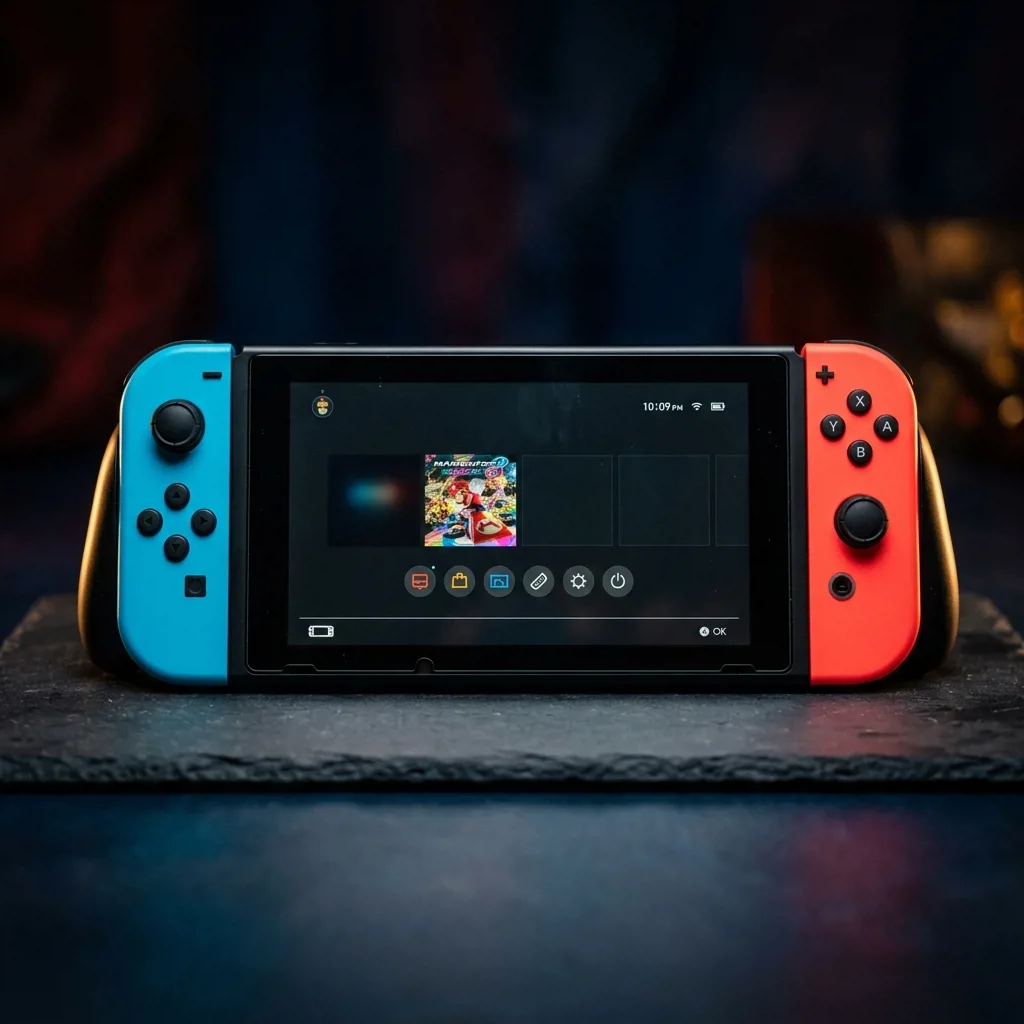 Nintendo Switch классическая версия с неоновыми джой-конами