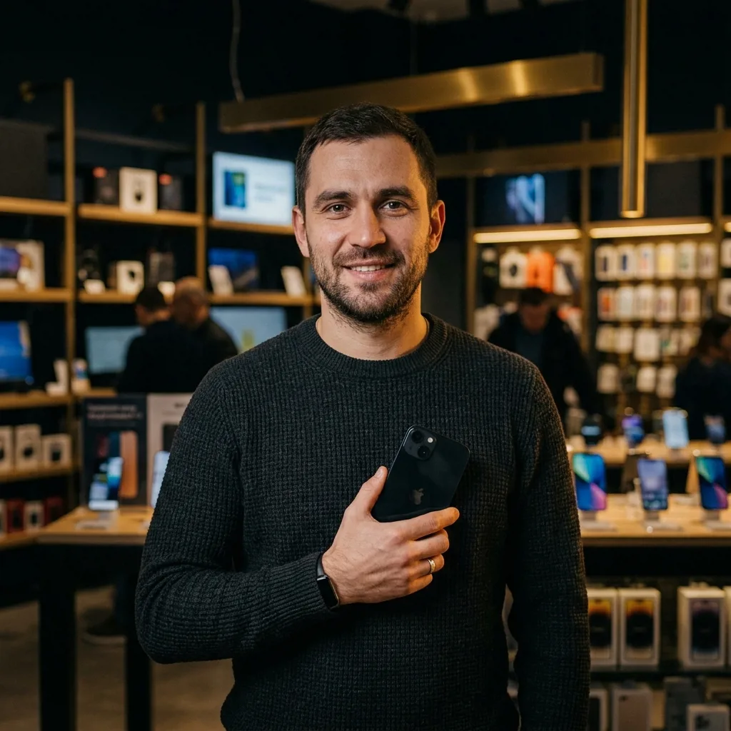 Дмитрий К. — покупатель iPhone 13