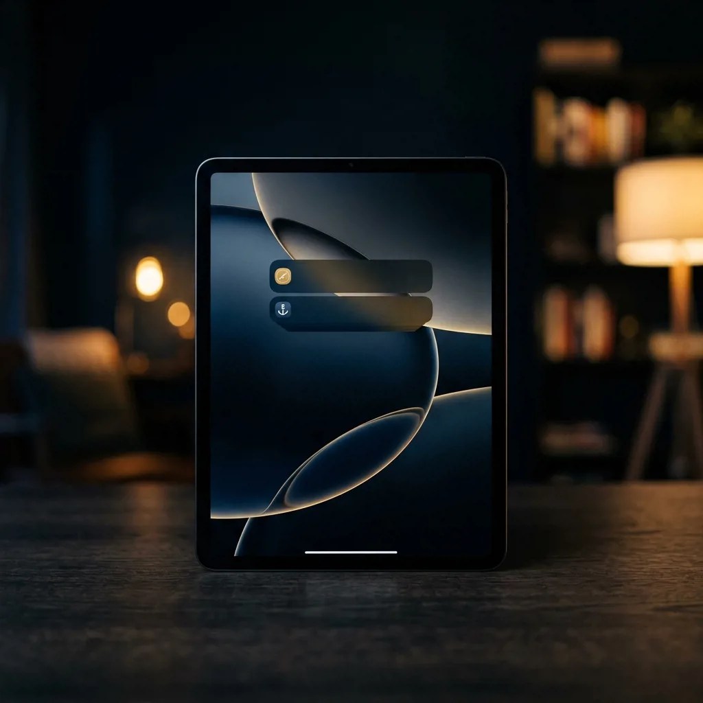 iPad Pro 13 M4 — вид спереди, дисплей Ultra Retina XDR