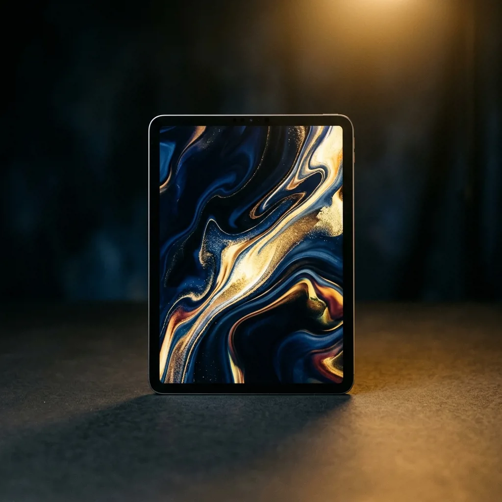 iPad Pro 11 M1 — вид спереди, экран Liquid Retina
