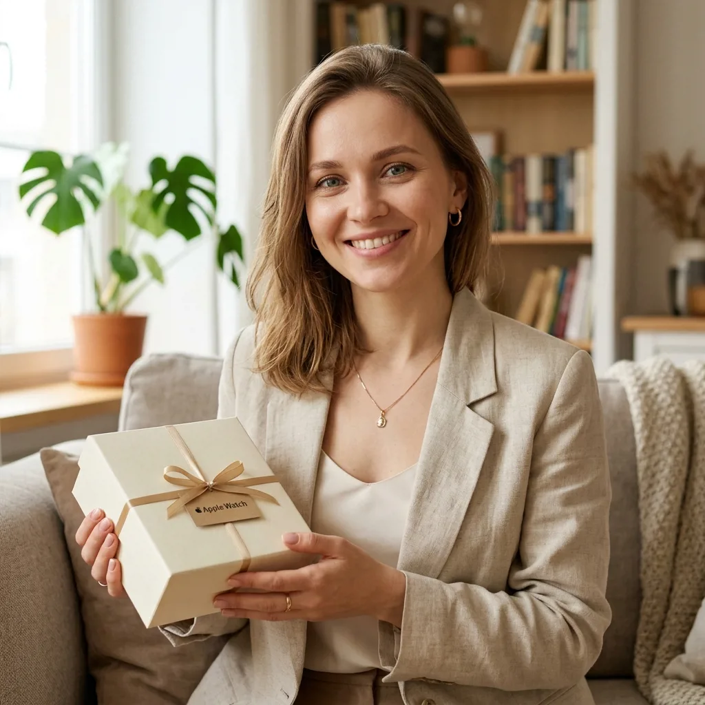 Анна С. — покупательница Apple Watch в подарок