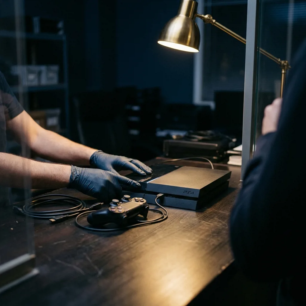 Проверка PlayStation 4 при получении в офисе Re:Скупка