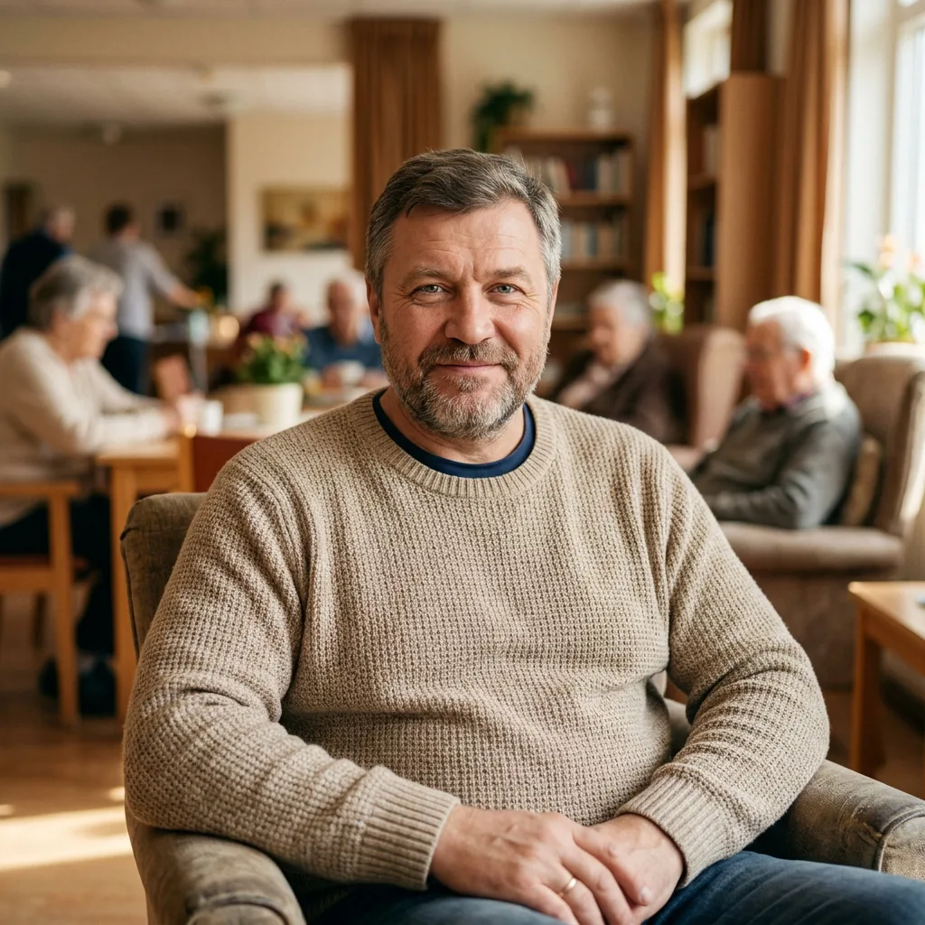 Алексей М., сын постояльца пансионата для инвалидов