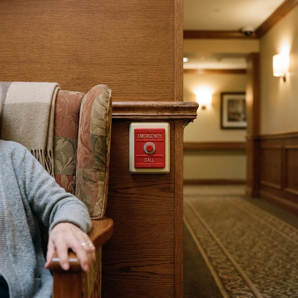Система безопасности в пансионате для пожилых