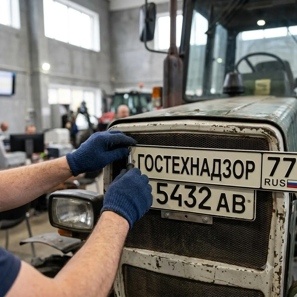 Постановка спецтехники на учёт в Гостехнадзоре