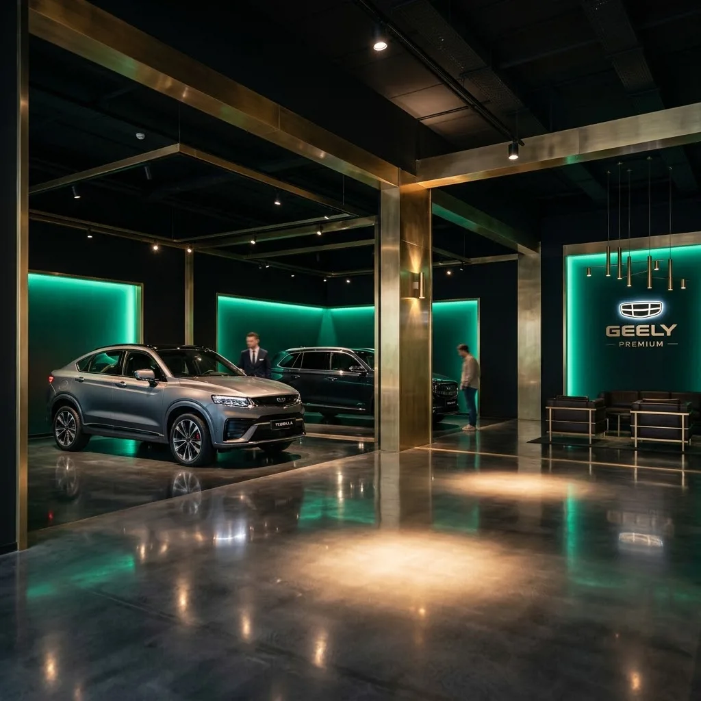 Шоурум официального дилера Geely в Белгороде