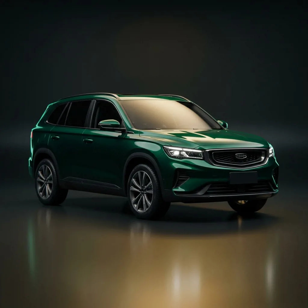 Geely Atlas — семейный кроссовер