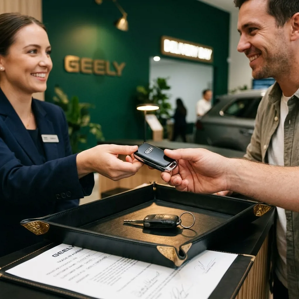 Процедура трейд-ин в дилерском центре Geely Белгород