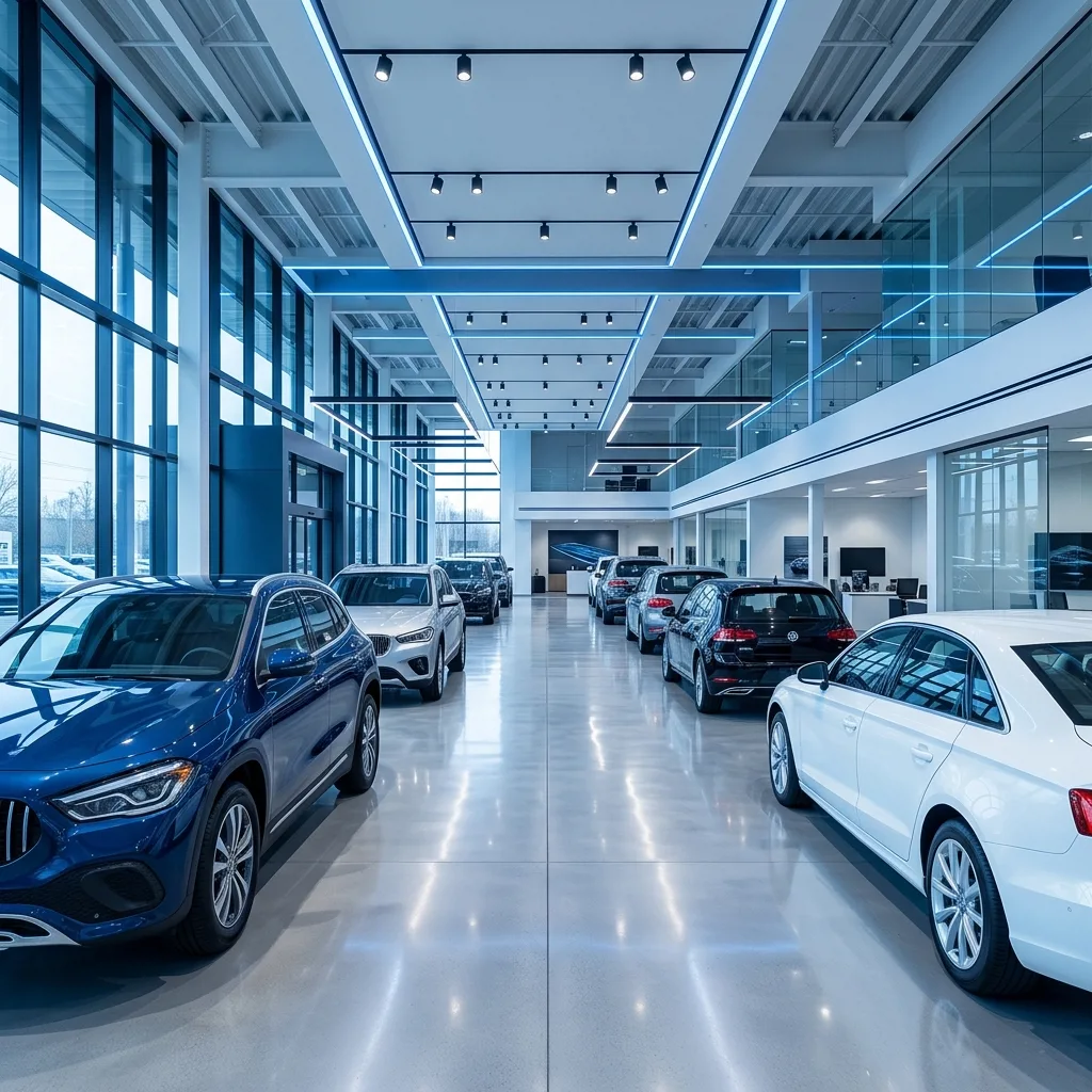 Динамика позиций сайта автодилера Volkswagen