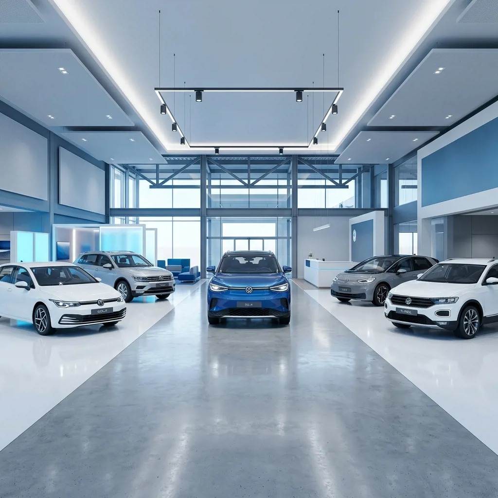 Динамика позиций дилерского сайта Volkswagen