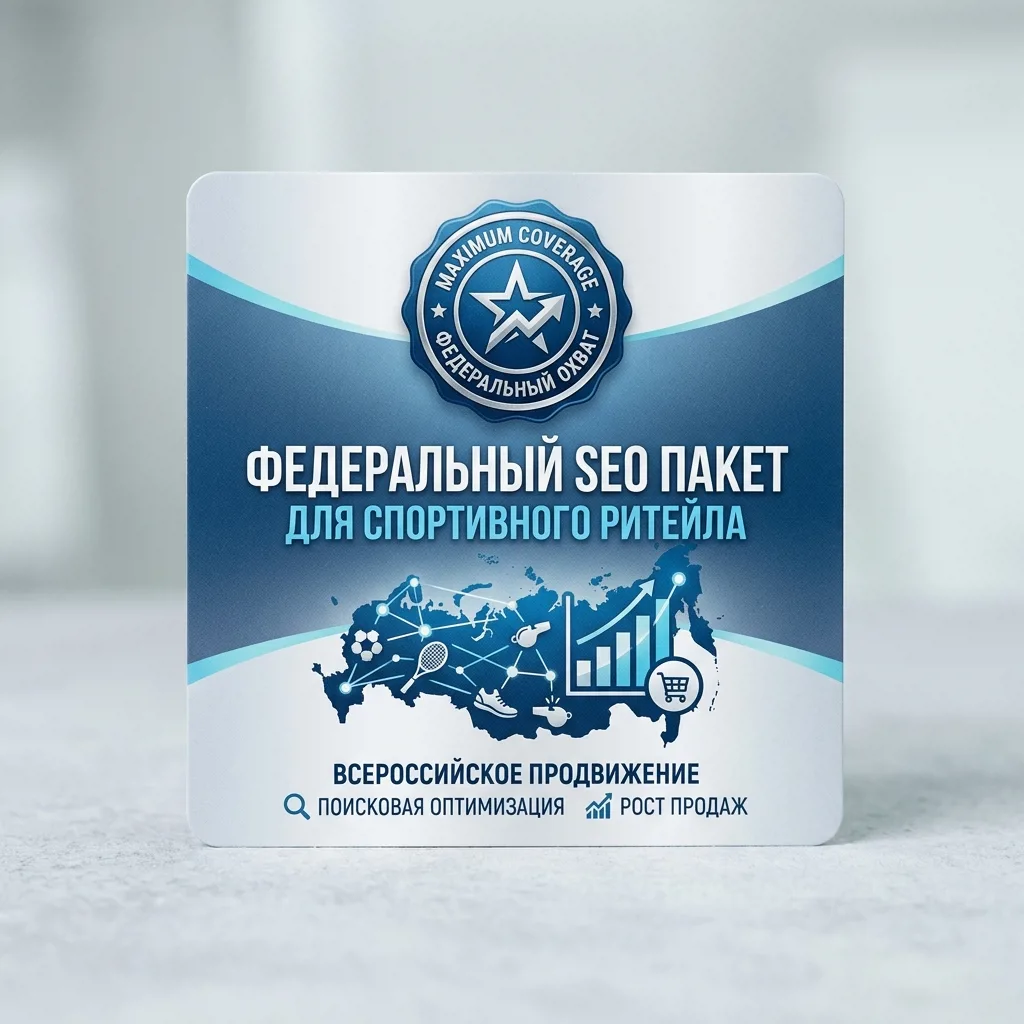 Тариф SEO Эксперт для продвижения спортивного магазина по всей России
